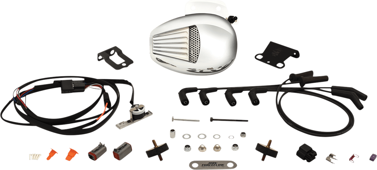 JIMS-Forceflow Cylinder Head Coolers / '99-'21 Bagger, '18-'21 Softail-Head Cooler-MetalCore Harley Supply