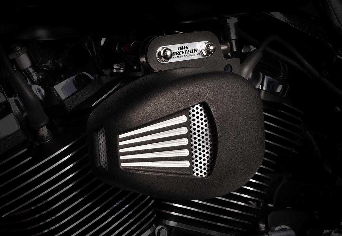 JIMS-Forceflow Cylinder Head Coolers / '99-'21 Bagger, '18-'21 Softail-Head Cooler-MetalCore Harley Supply