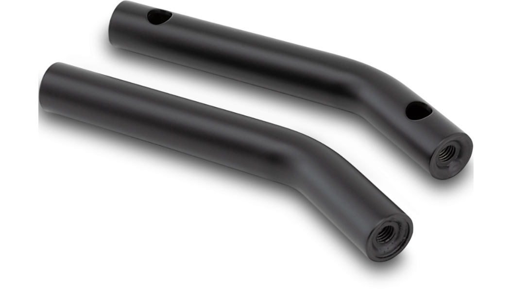 LA CHOPPERS-Kage Fighter Pull Back Risers / Flat Black-Risers-MetalCore Harley Supply