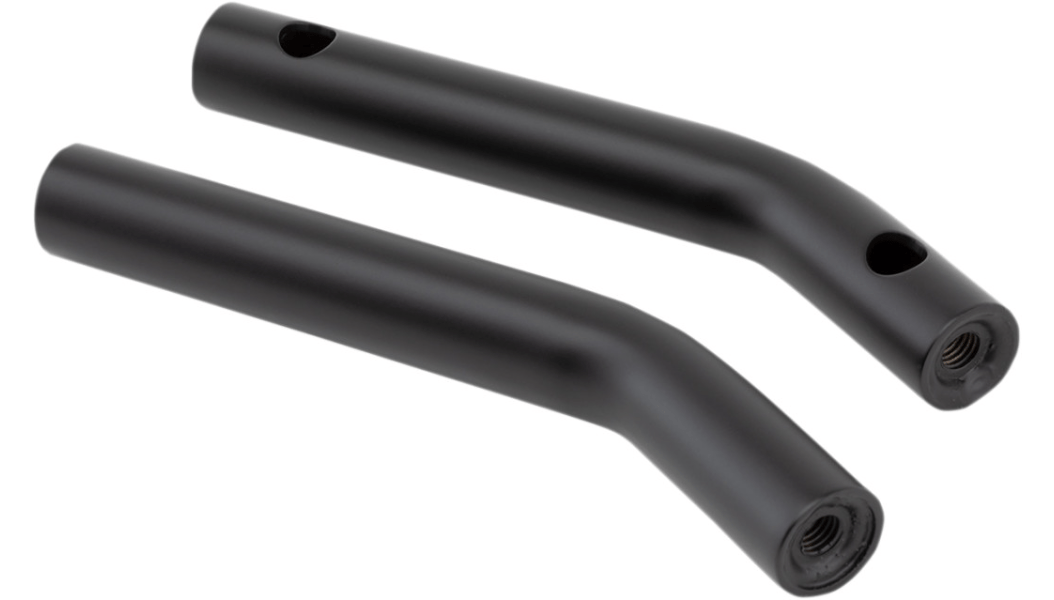 LA CHOPPERS-Kage Fighter Pull Back Risers / Flat Black-Risers-MetalCore Harley Supply
