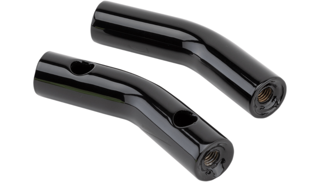 LA CHOPPERS-Kage Fighter Pull Back Risers / Gloss Black-Risers-MetalCore Harley Supply