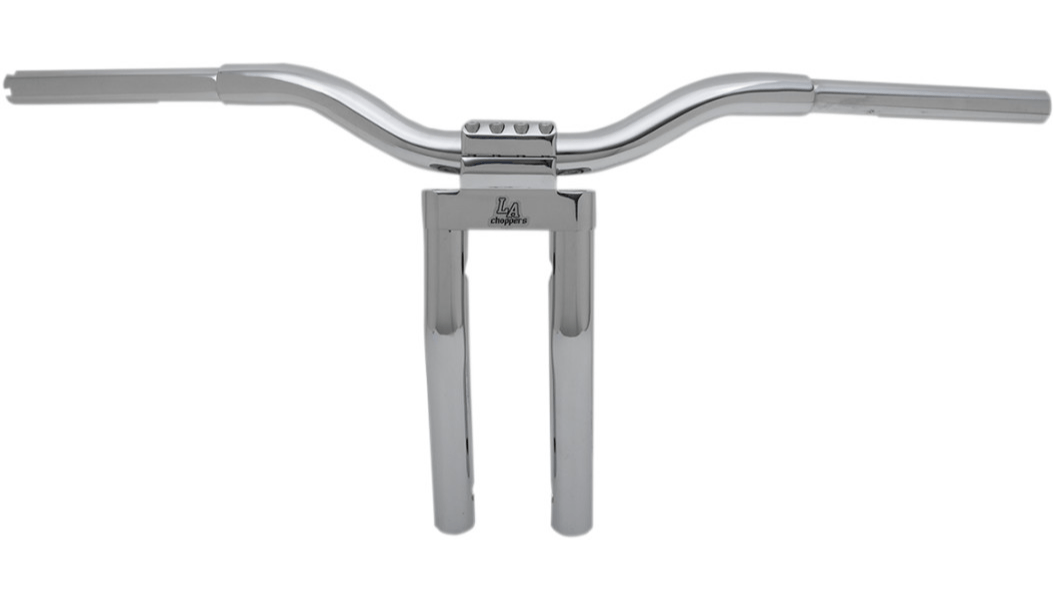 LA CHOPPERS-Kage Fighter Pull Back T Bars / Chrome-Handlebars / Risers-MetalCore Harley Supply