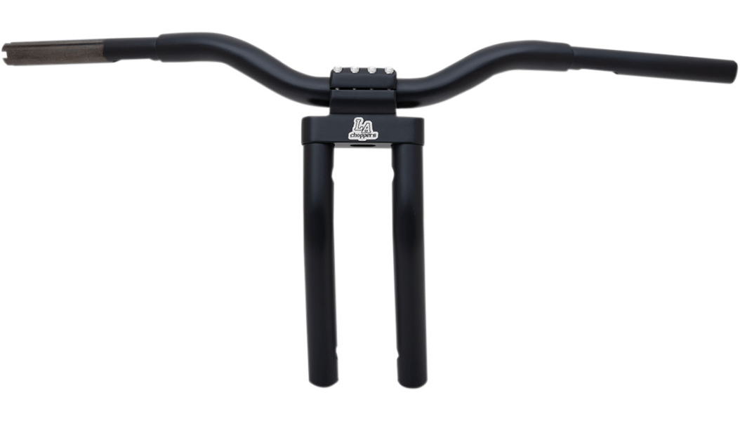 LA CHOPPERS-Kage Fighter Pull Back T Bars / Flat Black-Handlebars / Risers-MetalCore Harley Supply