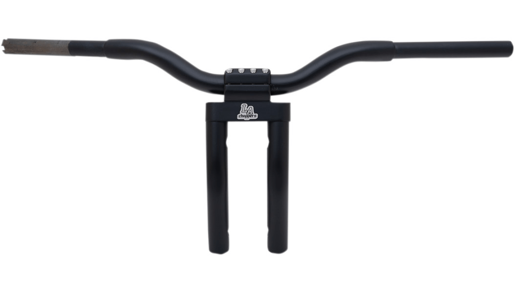 LA CHOPPERS-Kage Fighter Pull Back T Bars / Flat Black-Handlebars / Risers-MetalCore Harley Supply