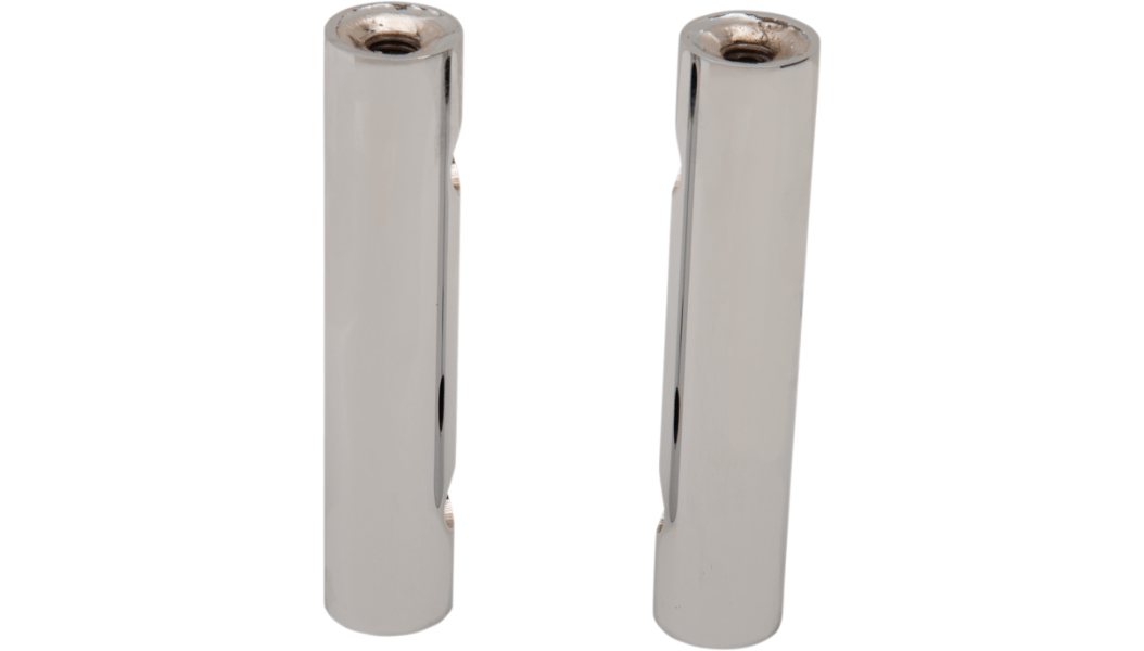 LA CHOPPERS-Kage Fighter Straight Risers / Chrome-Risers-MetalCore Harley Supply