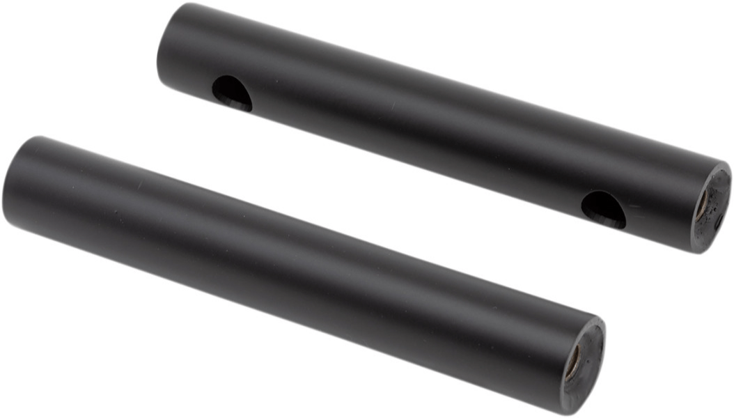 LA CHOPPERS-Kage Fighter Straight Risers / Flat Black-Risers-MetalCore Harley Supply