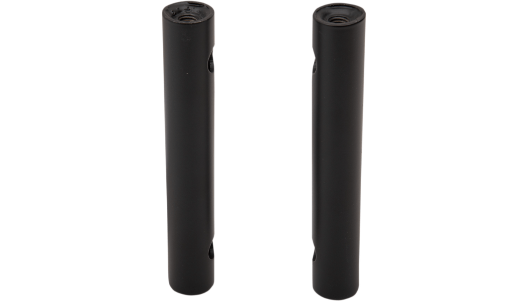 LA CHOPPERS-Kage Fighter Straight Risers / Flat Black-Risers-MetalCore Harley Supply