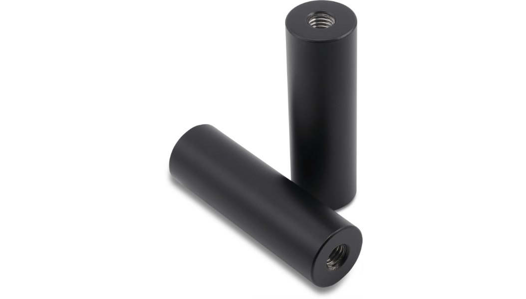 LA CHOPPERS-Kage Fighter Straight Risers / Flat Black-Risers-MetalCore Harley Supply