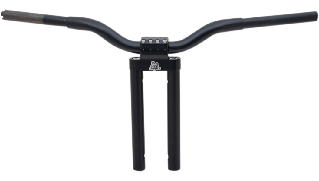 LA CHOPPERS-Kage Fighter Straight T Bars / Flat Black-Handlebars / Risers-MetalCore Harley Supply