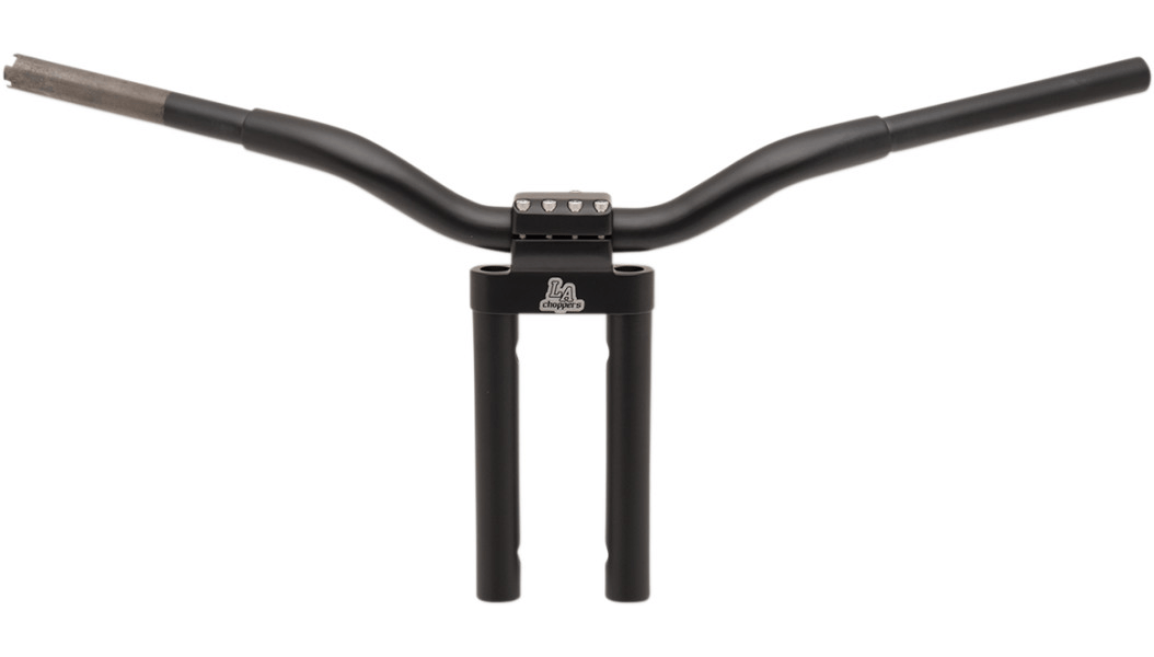 LA CHOPPERS-Kage Fighter Straight T Bars / Flat Black-Handlebars / Risers-MetalCore Harley Supply