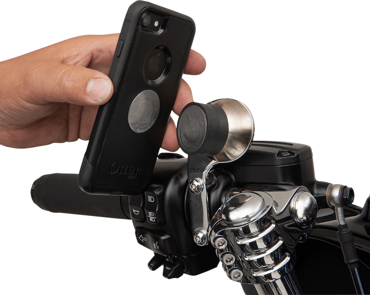KLOCK WERKS-iOmounts™ Device Mount / '84-'23 Models-Phone Mounts-MetalCore Harley Supply