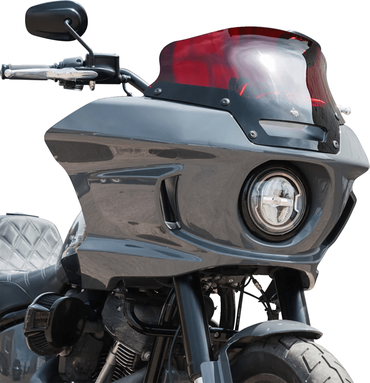 KLOCK WERKS-Kolor Flare™ Sport Windshield / '22-'23 Low Rider ST-Windshields-MetalCore Harley Supply