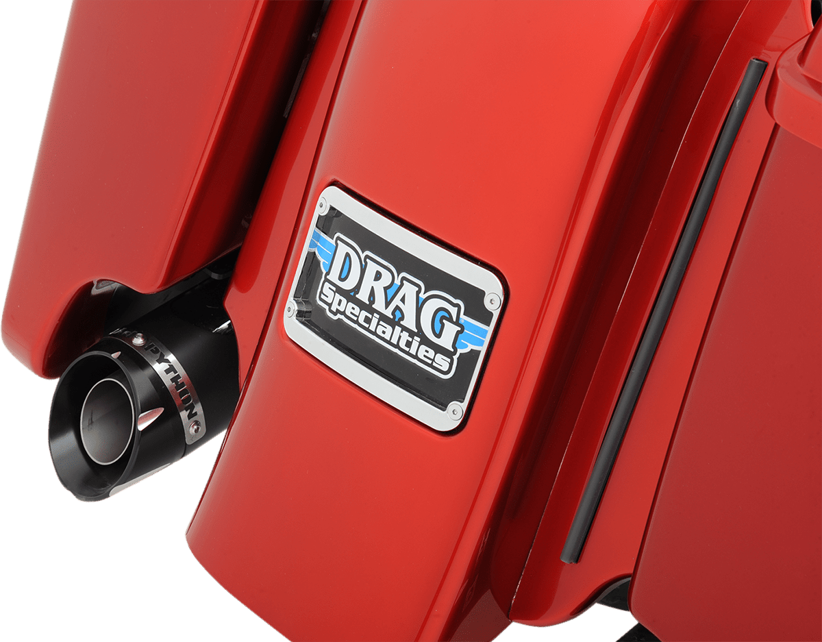KLOCK WERKS-The One Rear Fender Lighted License Frame / '09-'23 Bagger-License Plate Frame-MetalCore Harley Supply