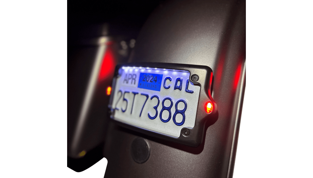 KODLIN-License Plate Kit / '13-'23 Bagger-License Plate Frame-MetalCore Harley Supply