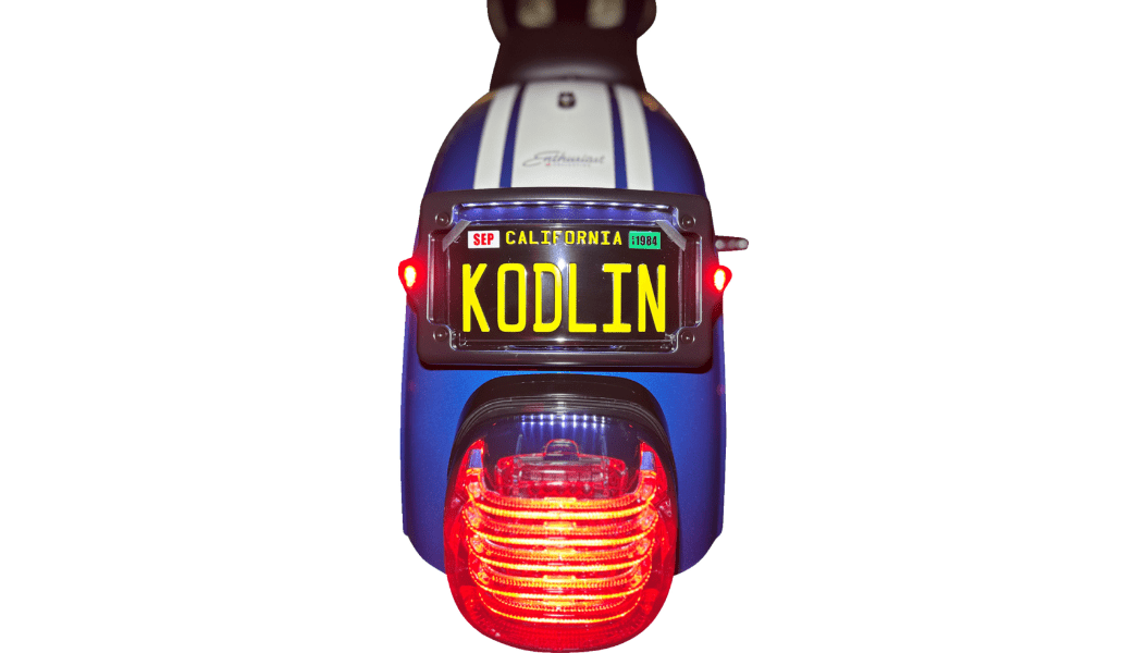 KODLIN-License Plate Kit / Standard 3 Hole Mount-License Plate Frame-MetalCore Harley Supply