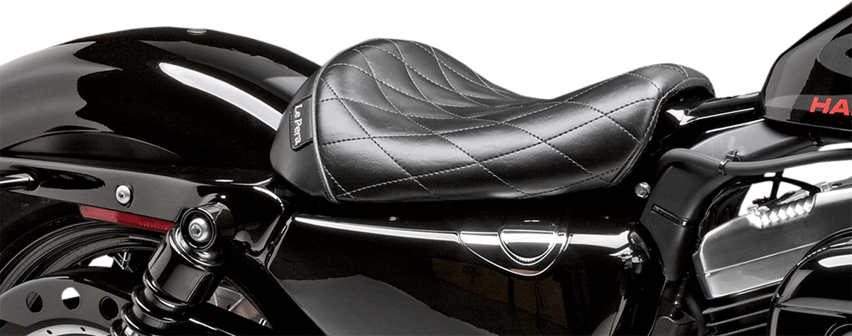 LE PERA-Bare Bones Solo Seat / '10-'22 Sportster-Seats-MetalCore Harley Supply