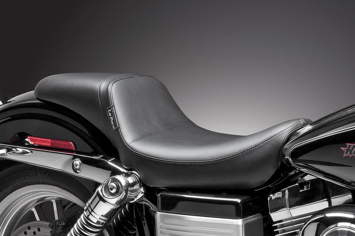 LE PERA-Daytona Daddy Long Legs 2-Up Vinyl Seat / '06-'17 Dyna-Seats-MetalCore Harley Supply