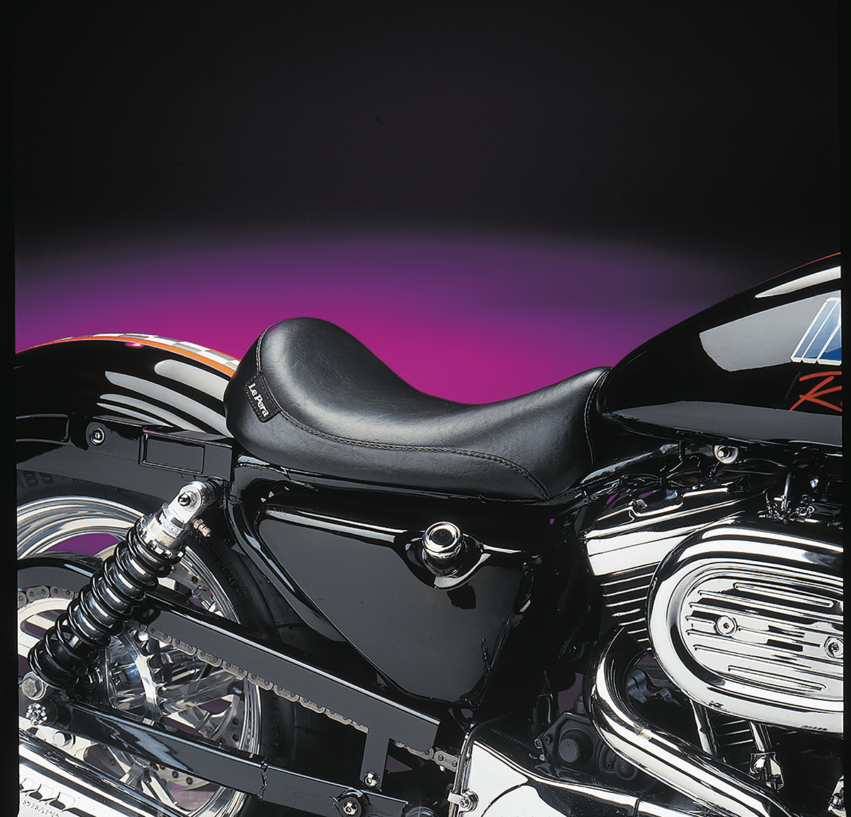 LE PERA-Silhouette LT Solo Seat / '82-'03 Sportster-Seats-MetalCore Harley Supply