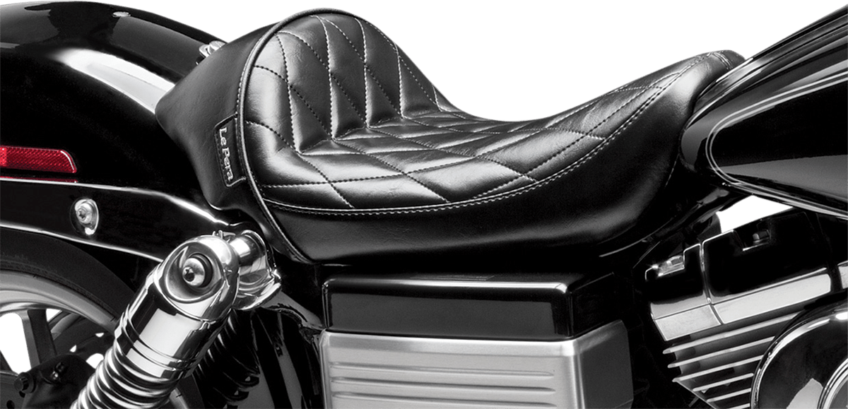 LE PERA-Stubs Cafe Seat / '06-'17 Dyna-Seats-MetalCore Harley Supply