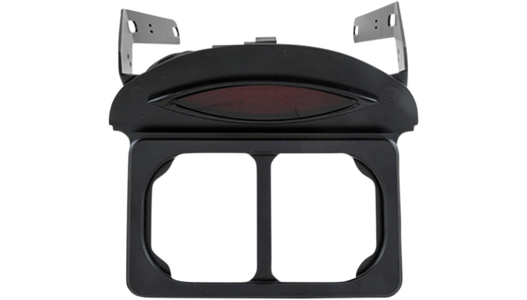 PAUL YAFFE-M8 Fat Bob Light & License Plate Kit / M8 FXFB - FXFBS-License Plate Frame-MetalCore Harley Supply