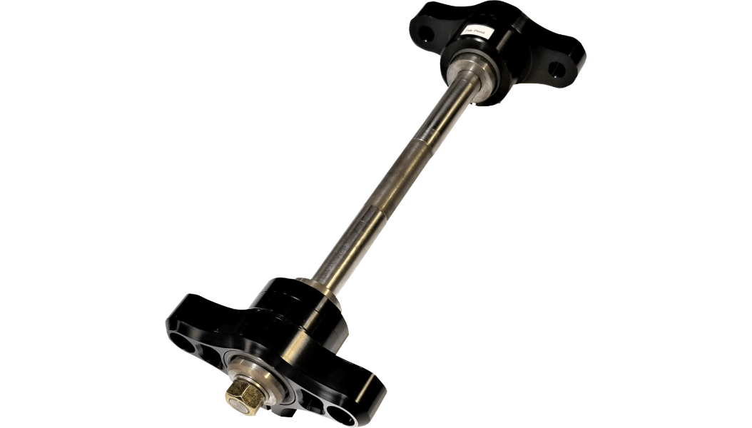 CUSTOM CYCLE ENGINEERING-Mad Dog Pivot Shaft Mounting Systems / '82-'00 FXR-Pivot Block / Shaft-MetalCore Harley Supply