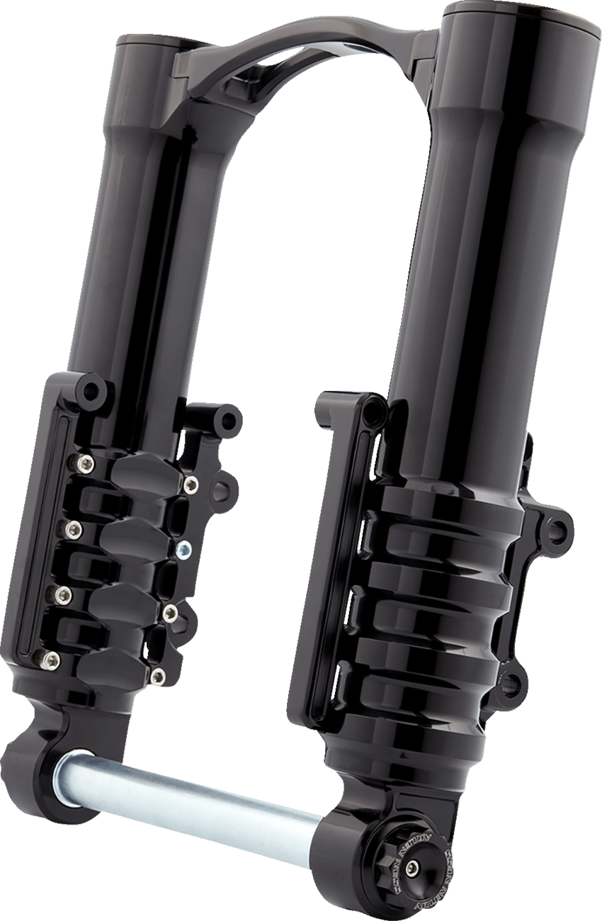 ARLEN NESS-Method Black Inverted Fork Legs / '14-'22 Bagger-Lower Legs-MetalCore Harley Supply