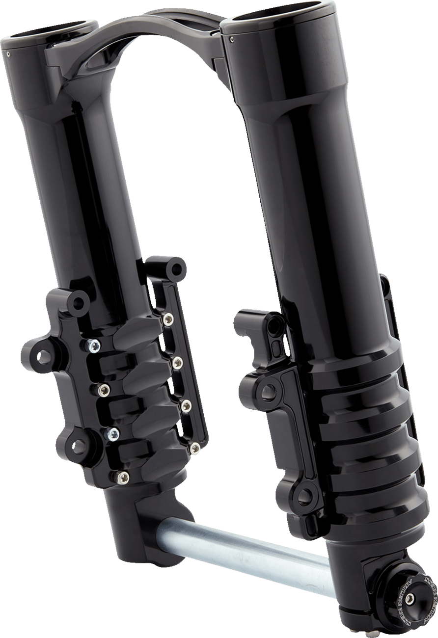 ARLEN NESS-Method Black Inverted Fork Legs / '14-'22 Bagger-Lower Legs-MetalCore Harley Supply