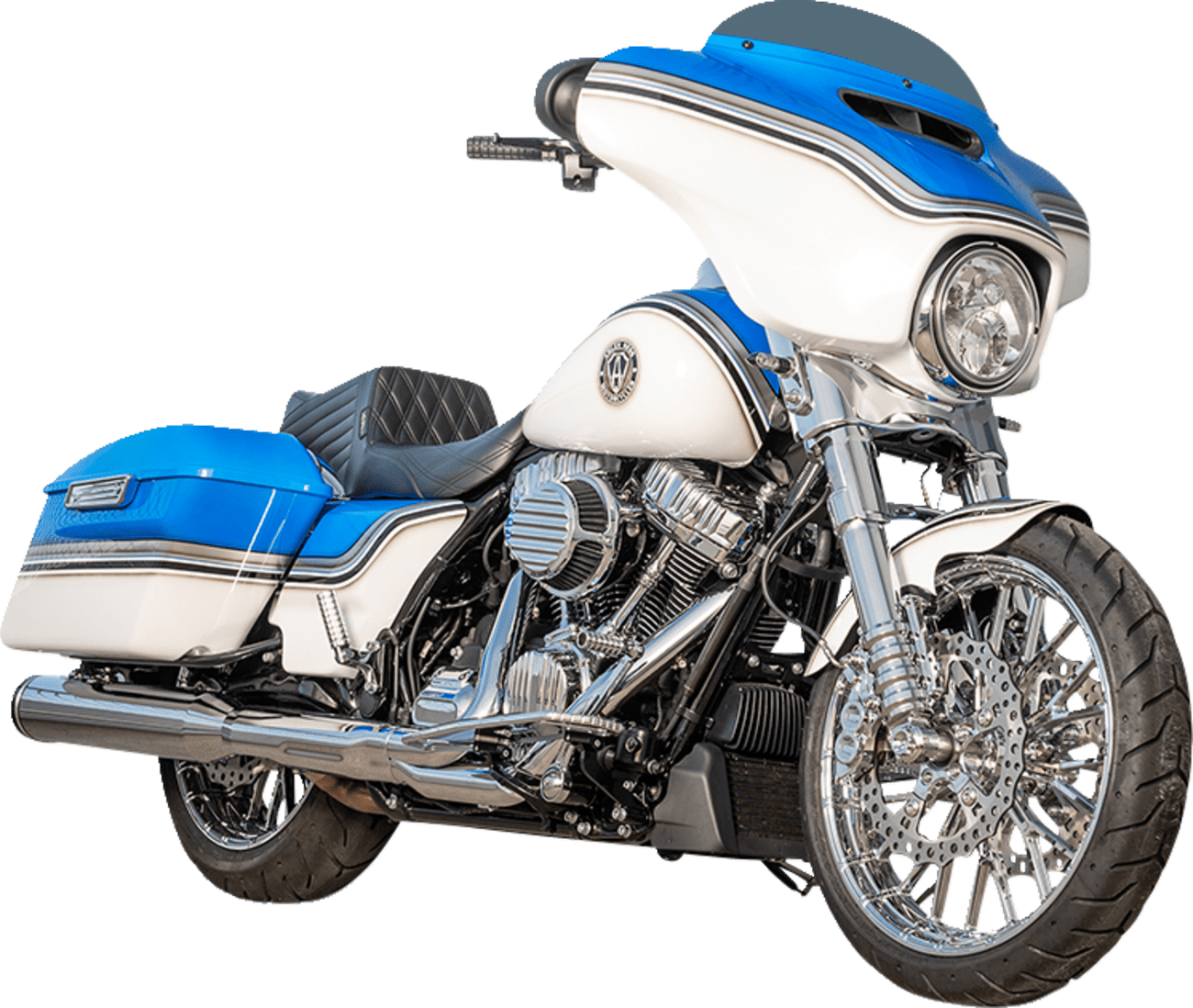 ARLEN NESS-Method Chrome Inverted Fork Legs / '14-'22 Bagger-Lower Legs-MetalCore Harley Supply