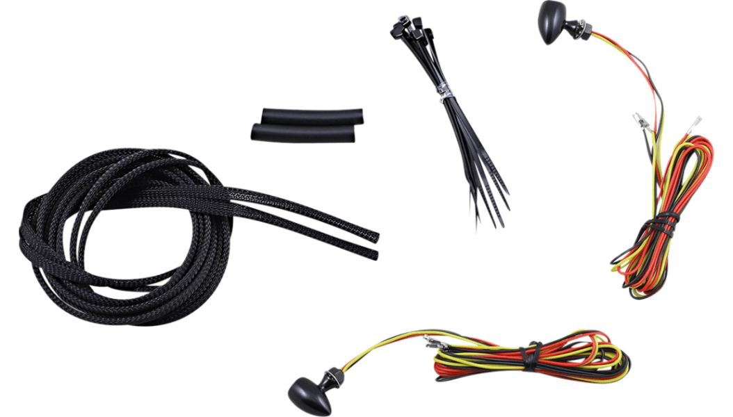 CUSTOM DYNAMICS-Micro Bullet dual Color LED Turn Signals-Turn Signals-MetalCore Harley Supply