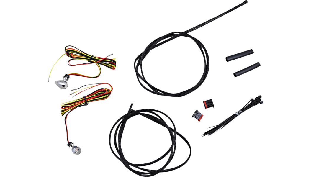 CUSTOM DYNAMICS-Micro Bullet dual Color LED Turn Signals-Turn Signals-MetalCore Harley Supply