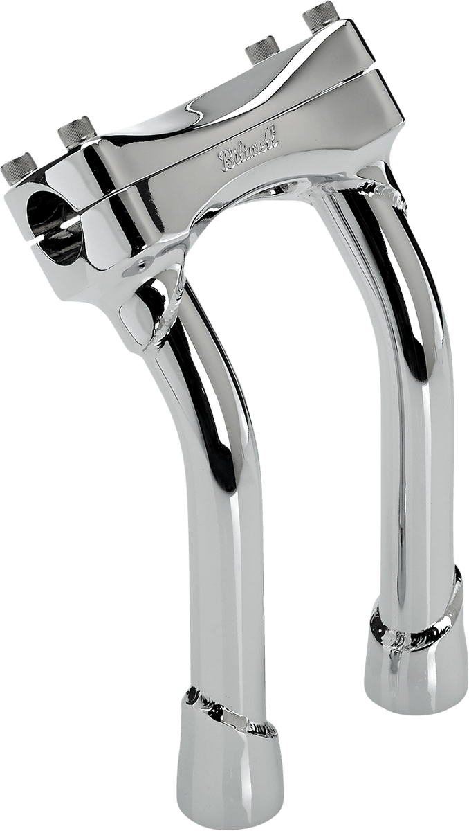 BILTWELL-Murdock O/S Pullback Risers / 1 1/8†Clamp-Risers-MetalCore Harley Supply