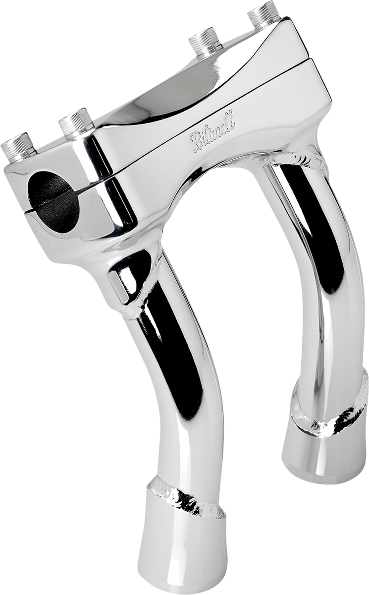 BILTWELL-Murdock O/S Pullback Risers / 1 1/8†Clamp-Risers-MetalCore Harley Supply