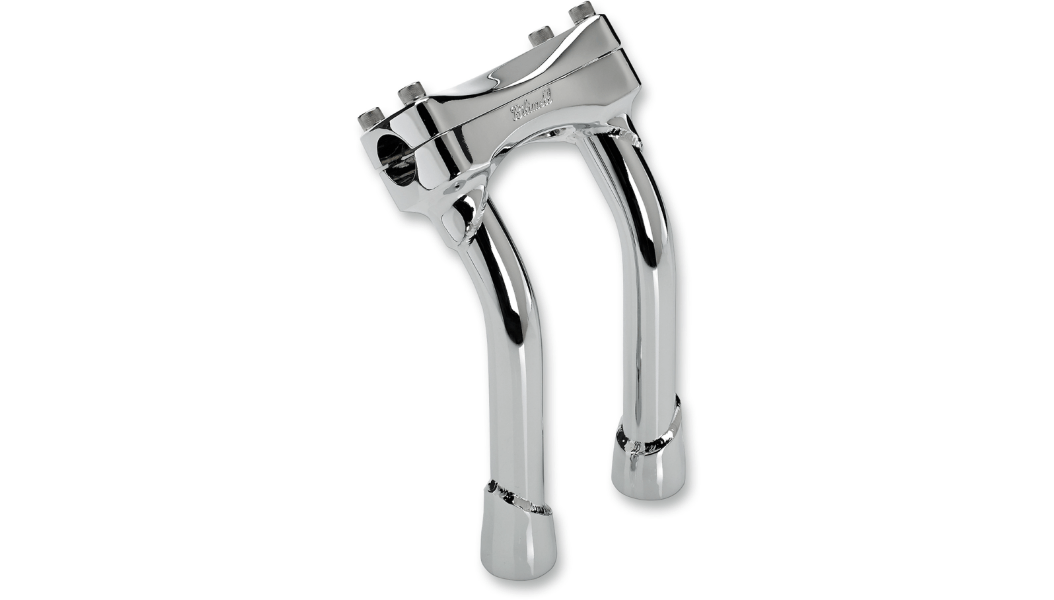 BILTWELL-Murdock Pullback Handlebar Risers / 1" Clamp-Risers-MetalCore Harley Supply