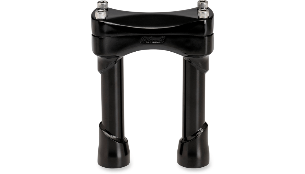 BILTWELL-Murdock Straight Handlebar Risers / 1" Clamp-Risers-MetalCore Harley Supply