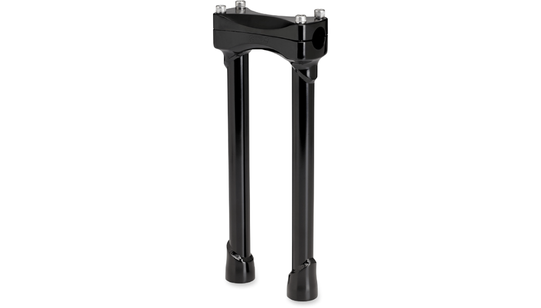 BILTWELL-Murdock Straight Handlebar Risers / 1" Clamp-Risers-MetalCore Harley Supply