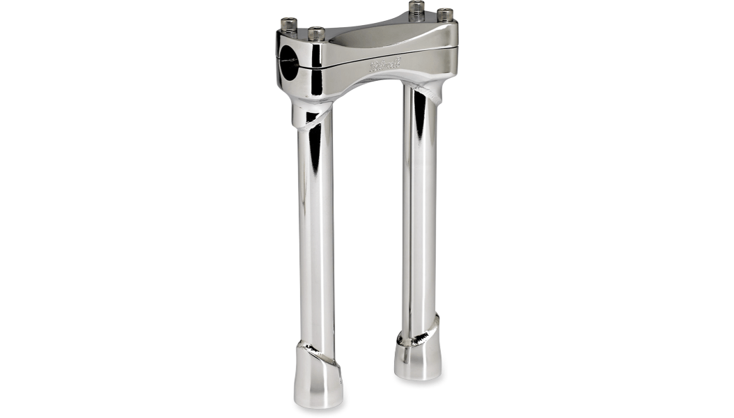 BILTWELL-Murdock Straight Handlebar Risers / 1" Clamp-Risers-MetalCore Harley Supply