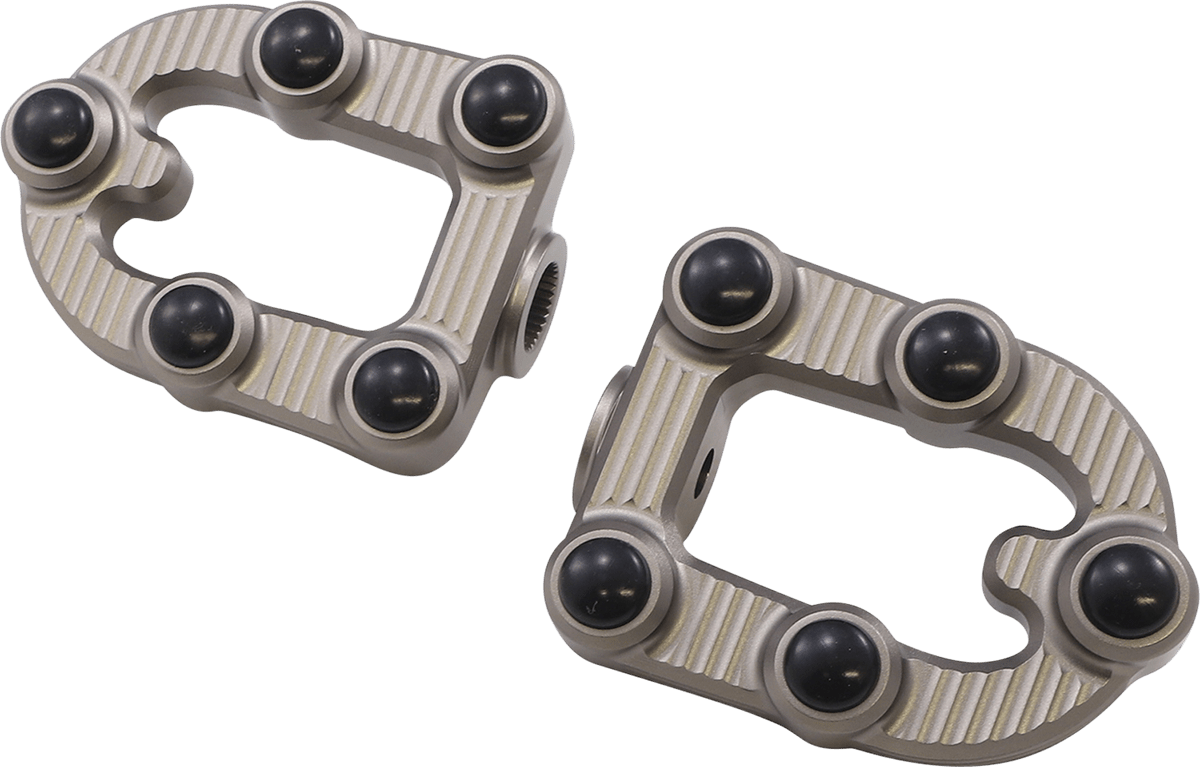 ARLEN NESS-MX Driver Footpegs / M8 | Standard Male-FootPegs-MetalCore Harley Supply
