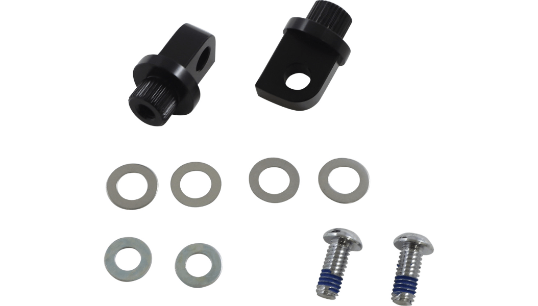 ARLEN NESS-MX Footpegs Splinned Mounts / M8 | Standard Male-Foot Peg Hardware-MetalCore Harley Supply