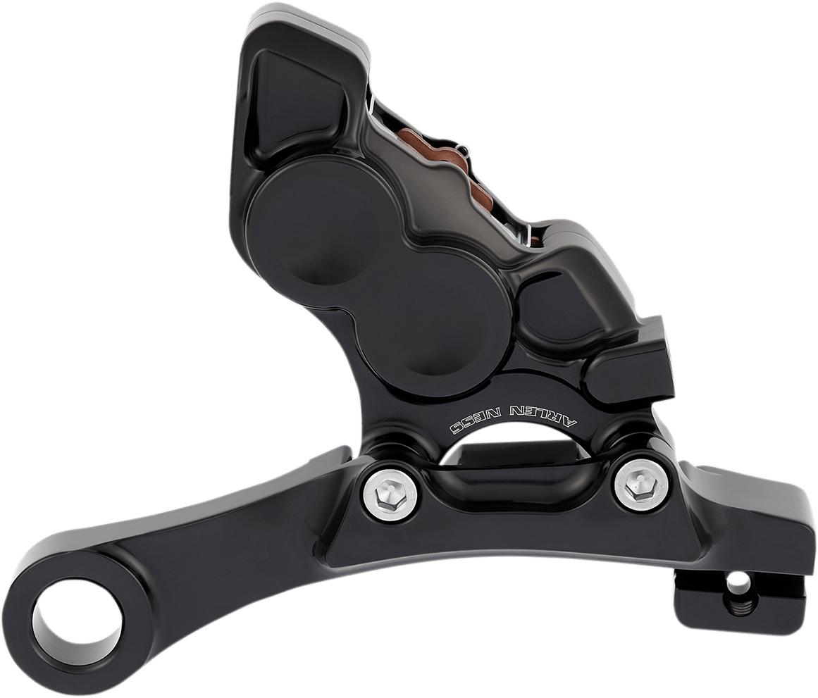 ARLEN NESS-Ness Tech Four-Piston Rear Calipers w/ Bracket / '08-'22 Bagger | Dyna-Caliper-MetalCore Harley Supply