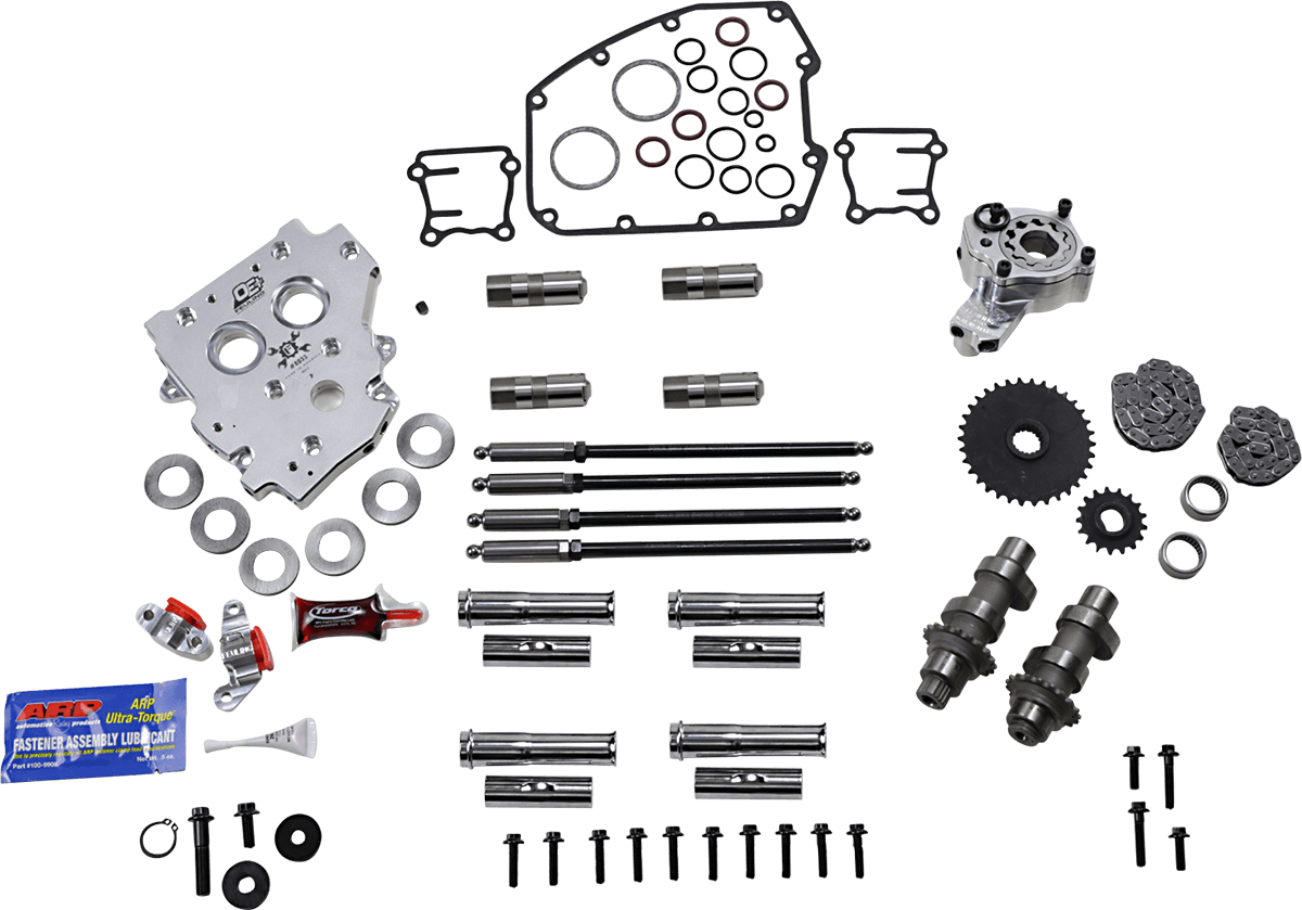 FEULING-OE+ Hydraulic Chain Conversion Camchest Kit / Early Twin Cam-Camchest Kits-MetalCore Harley Supply