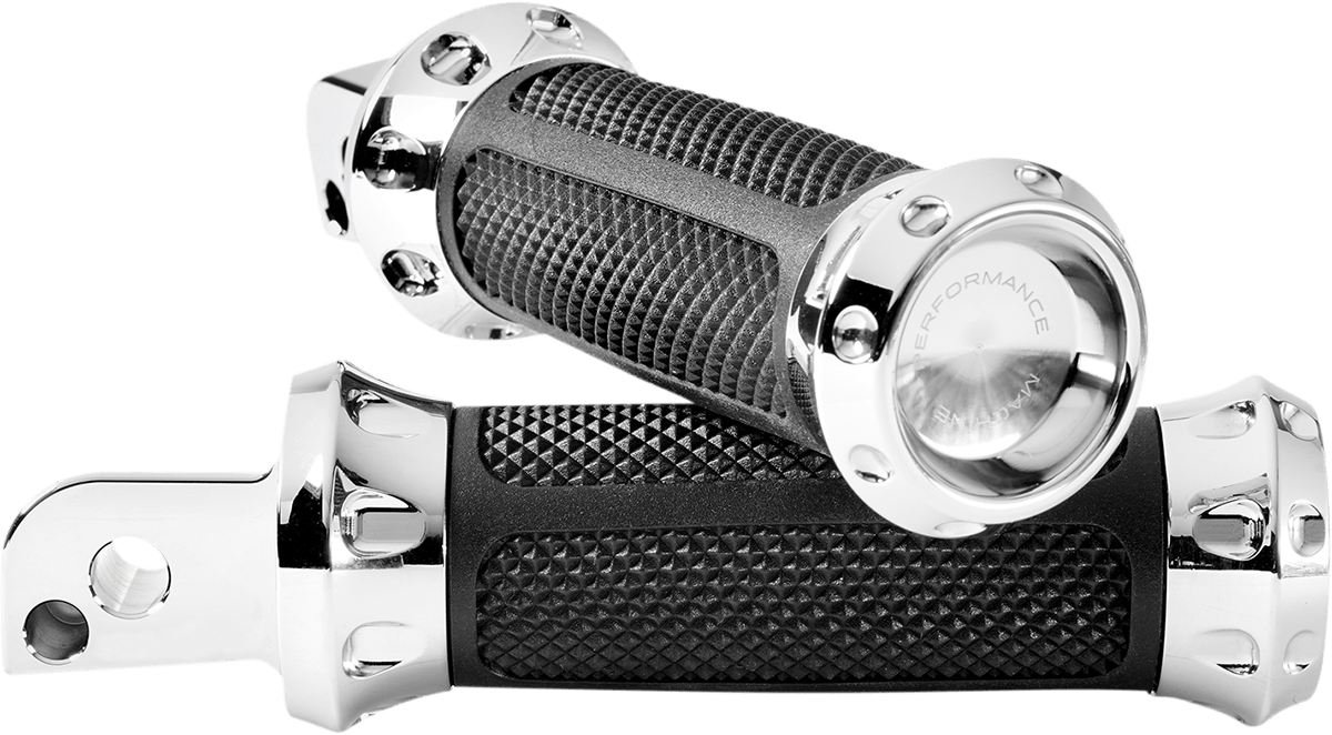 PERFORMANCE MACHINE-Overdrive Foot Pegs / M8 Mounts-Footpegs-MetalCore Harley Supply