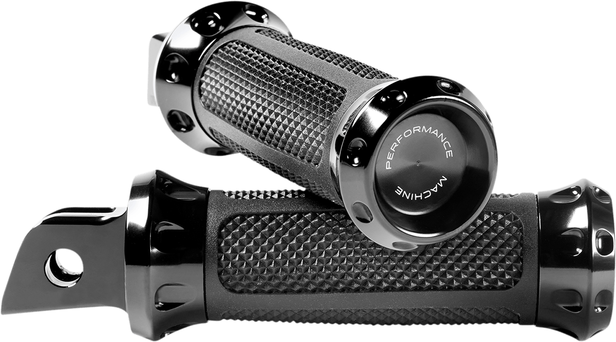 PERFORMANCE MACHINE-Overdrive Foot Pegs / M8 Mounts-Footpegs-MetalCore Harley Supply