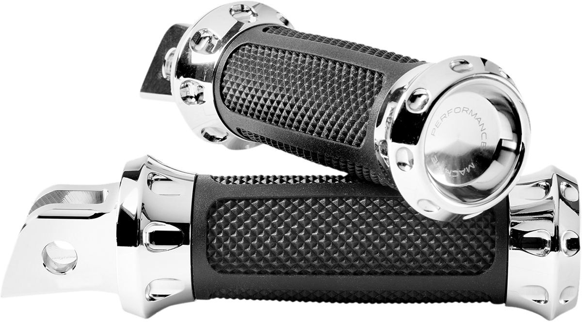 PERFORMANCE MACHINE-Overdrive Foot Pegs / M8 Mounts-Footpegs-MetalCore Harley Supply