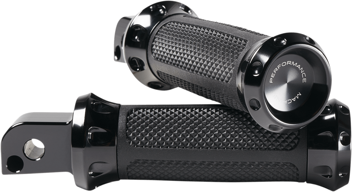 PERFORMANCE MACHINE-Overdrive Foot Pegs / M8 Mounts-Footpegs-MetalCore Harley Supply