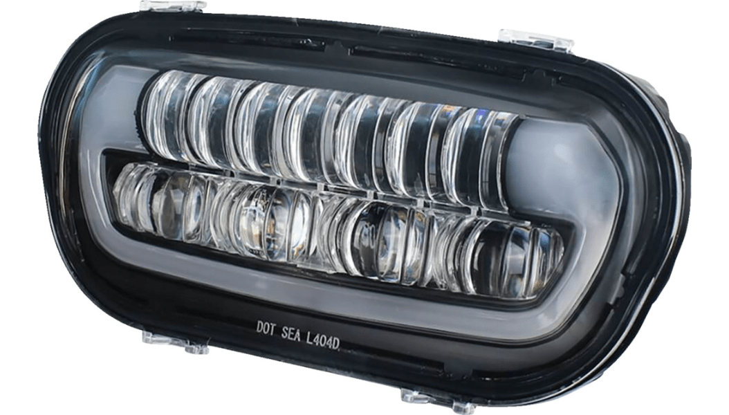 PAUL YAFFE-Sharknado® Fairing LED Headlight-Headlight-MetalCore Harley Supply