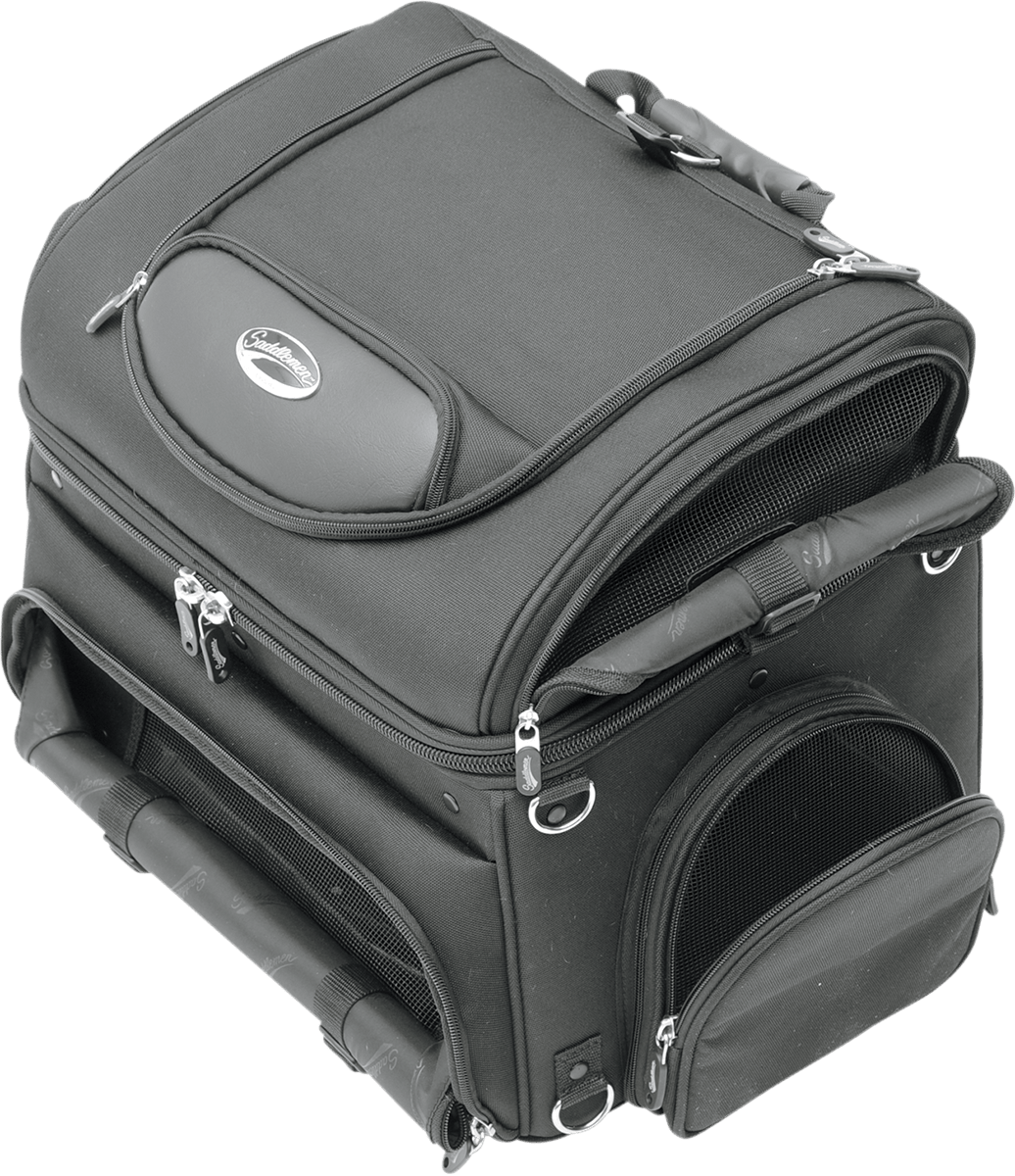 SADDLEMEN-Pet Voyager-Dog Carrier-MetalCore Harley Supply