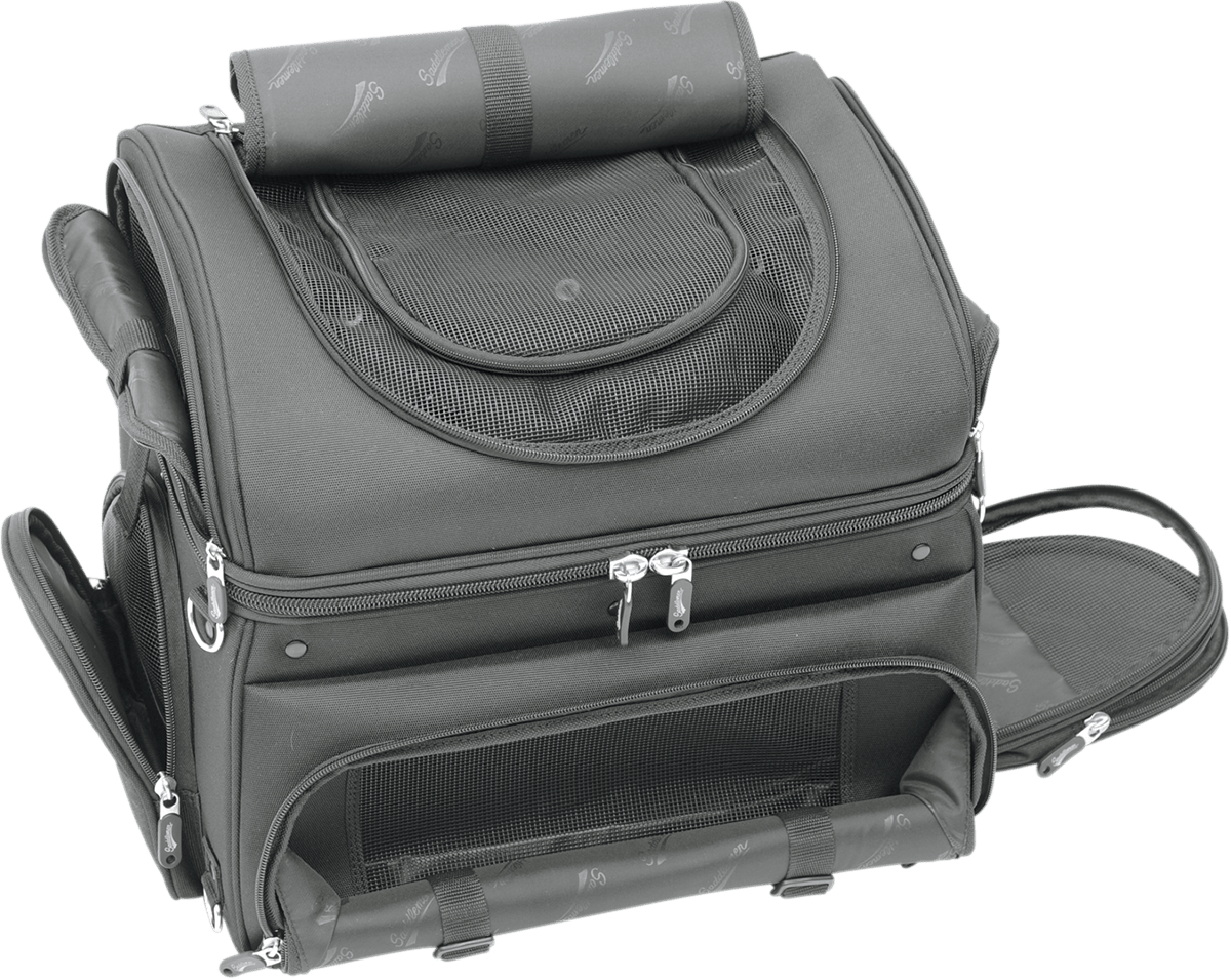 SADDLEMEN-Pet Voyager-Dog Carrier-MetalCore Harley Supply