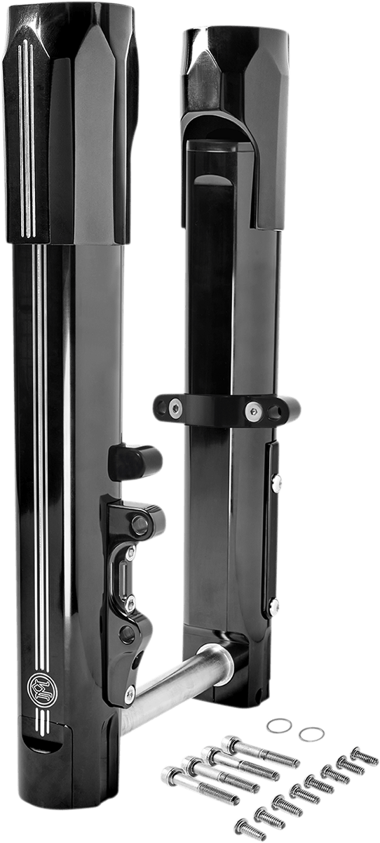 PERFORMANCE MACHINE-Phatour 180 Front Wide Tire Kit / '14-'21 Bagger-Lower Legs-MetalCore Harley Supply