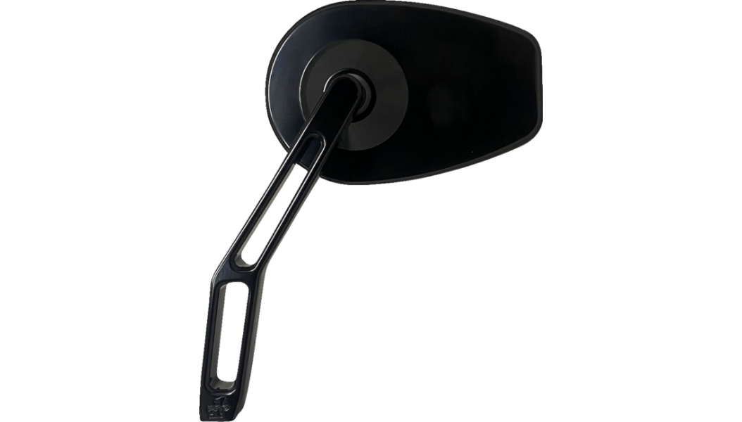 PRO-ONE-Micro Mirror w/V2 Cut-Out Stem-Mirrors-MetalCore Harley Supply