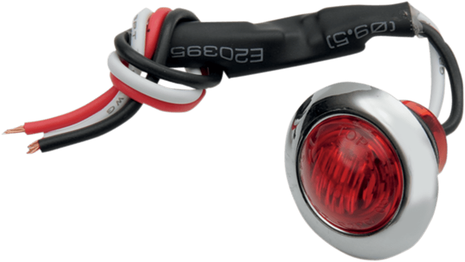 PRO-ONE-LED Mini Marker Lights / Amber or Red-Turn Signals / Brake Light-MetalCore Harley Supply